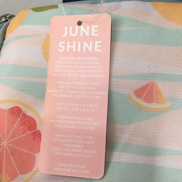 NEW WITH‎ TAGS JUNESHINE INSULATED COOLER BACKPACK main image 5